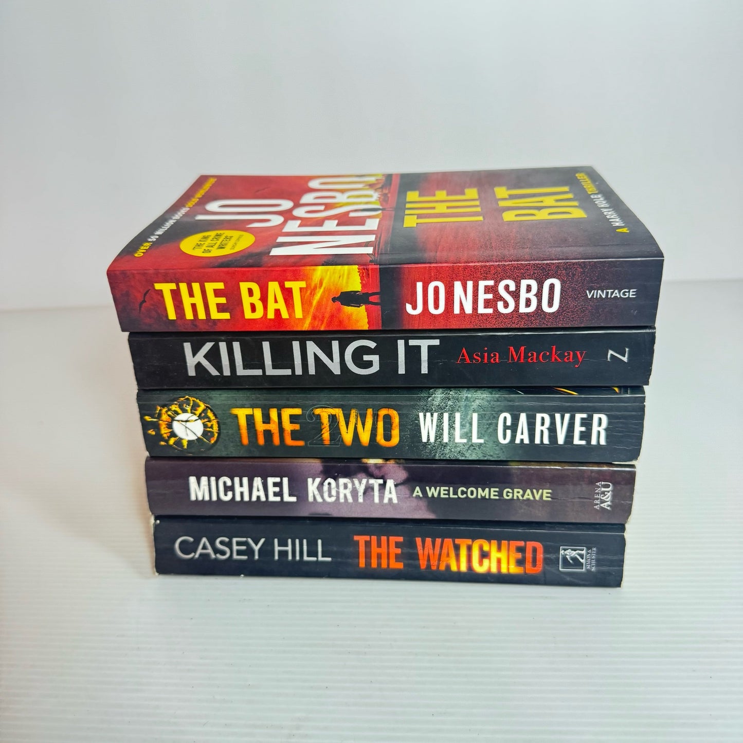 Crime Thriller Book Bundle x 5 Books : Various Authors (2289)