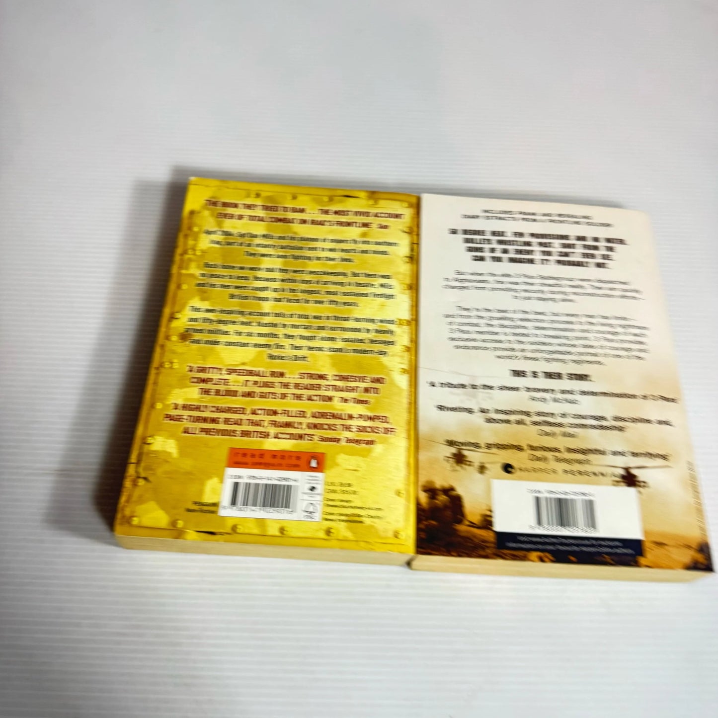 True War/Military Book Bundle x 2 : 3PARA - Patrick Bishop & Sniper One - SGT Dan Mills (2354)