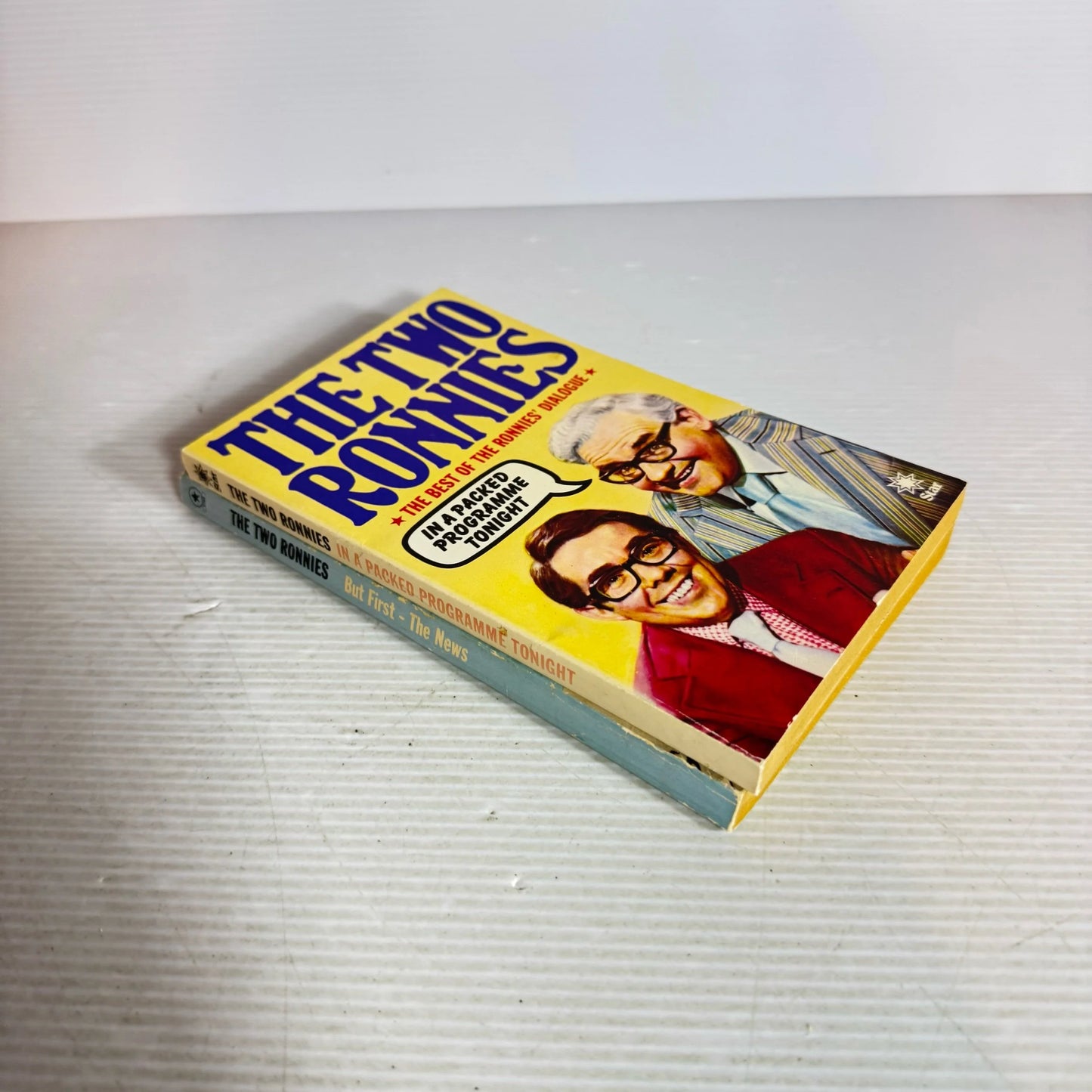 The Two Roonies Book Bundle x 2 Books : But First the News & In A Packed Programme Tonight (Vintage 1977-1978) (2018)