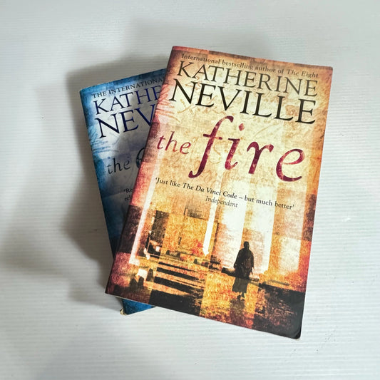 Katherine Neville Book Bundle x 2 : The Eight & The Fire (2267)