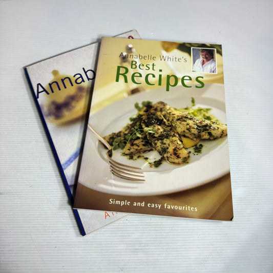 Annabelle White Vintage Cookbook Bundle x 2 : Best Recipes & Annabelle Cooks (1990's) (2946)