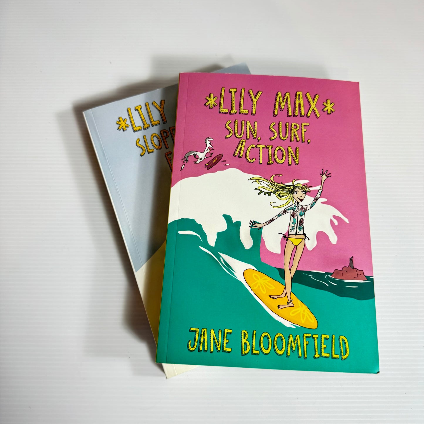 Jane Bloomfield Lily Max Book Bundle x 2 ; Sun, Surf, Action & Slope, Style, Fashion - Inscription by Author(3076)