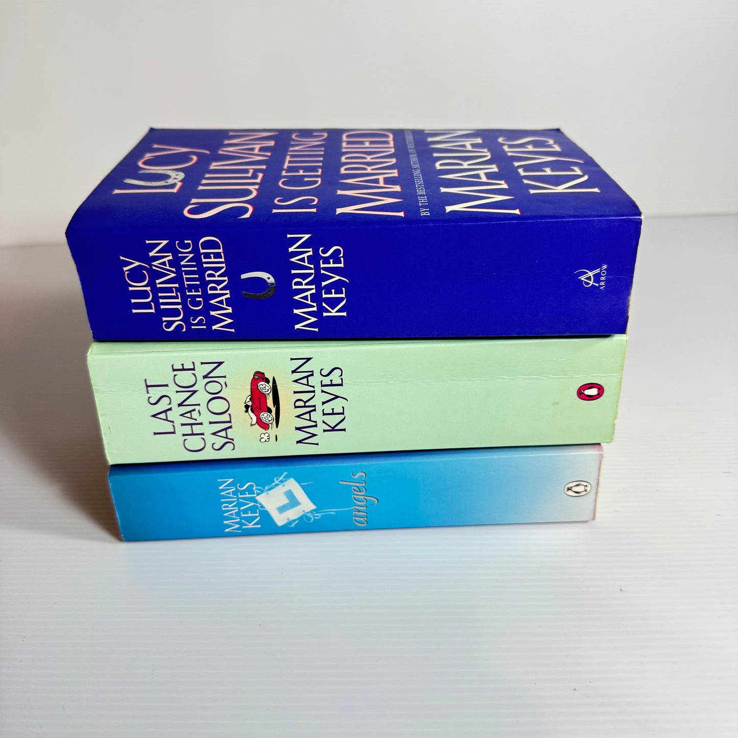 Marian Keyes Book Bundle x 3 : Angels, Lucy Sullivan is Getting Married, Last Chance Saloon (2980)