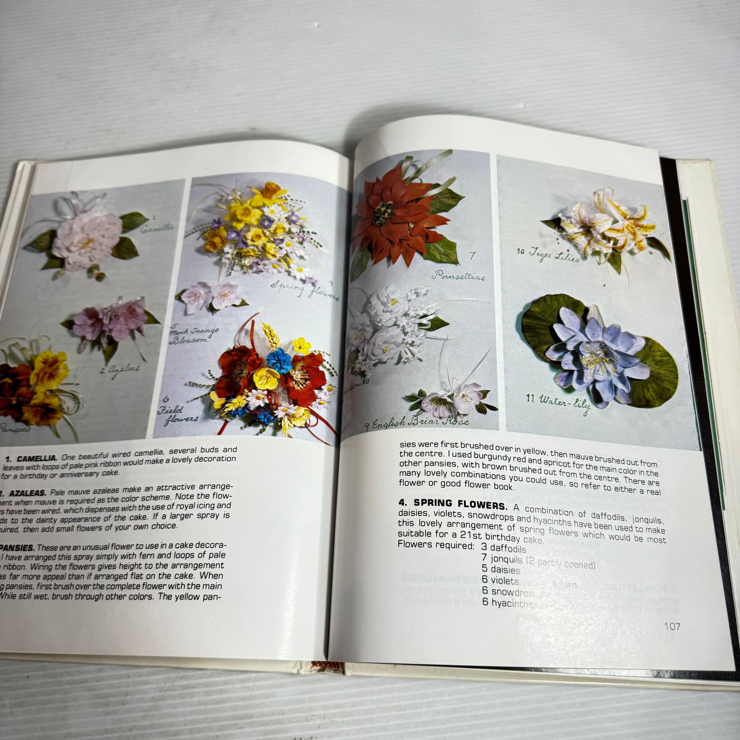 Vintage Cake Decorating Book Bundle x 3 : Floral Cake Decorating - Norma Dunn (1982), The Complete Book of Cake Decorating - Ellen Sinclair (1982), The Art of Cake Decorating Finishing Touches - Pat Ashby & Tombi Peck