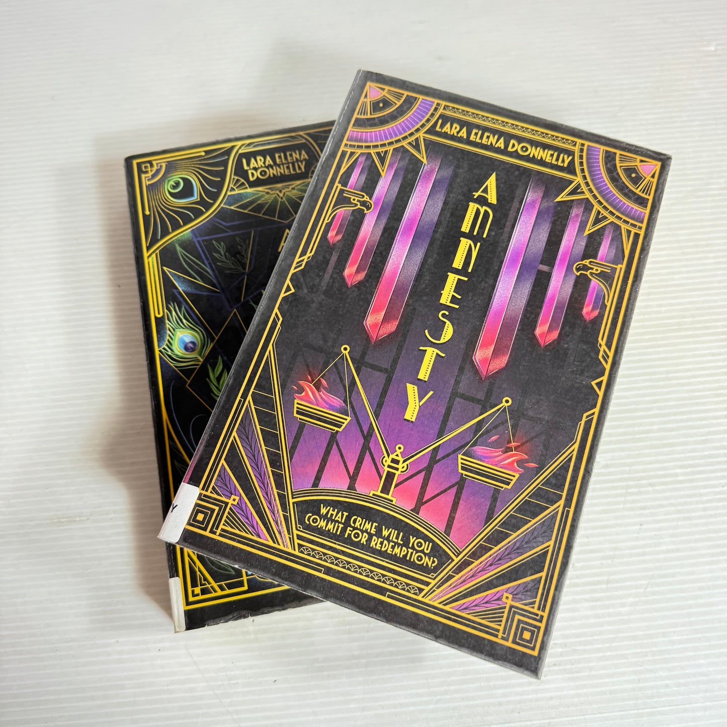 Lara Elena Donnelly Book Bundle x 2 : Amnesty & Armistice (2963)