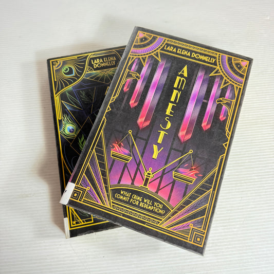 Lara Elena Donnelly Book Bundle x 2 : Amnesty & Armistice (2963)