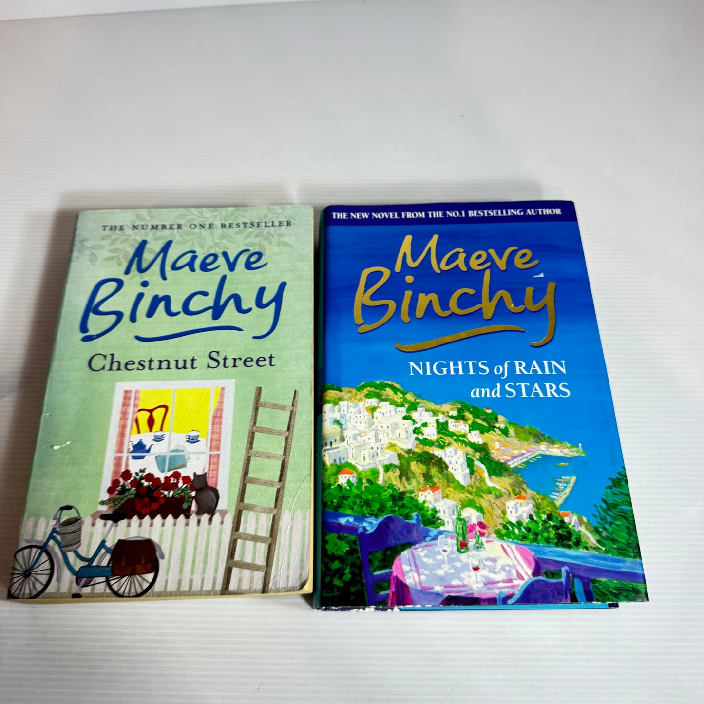 Maeve Binchy Book Bundle x 2 Books Chestnut Street & Nights of Rain and Stars (2447)