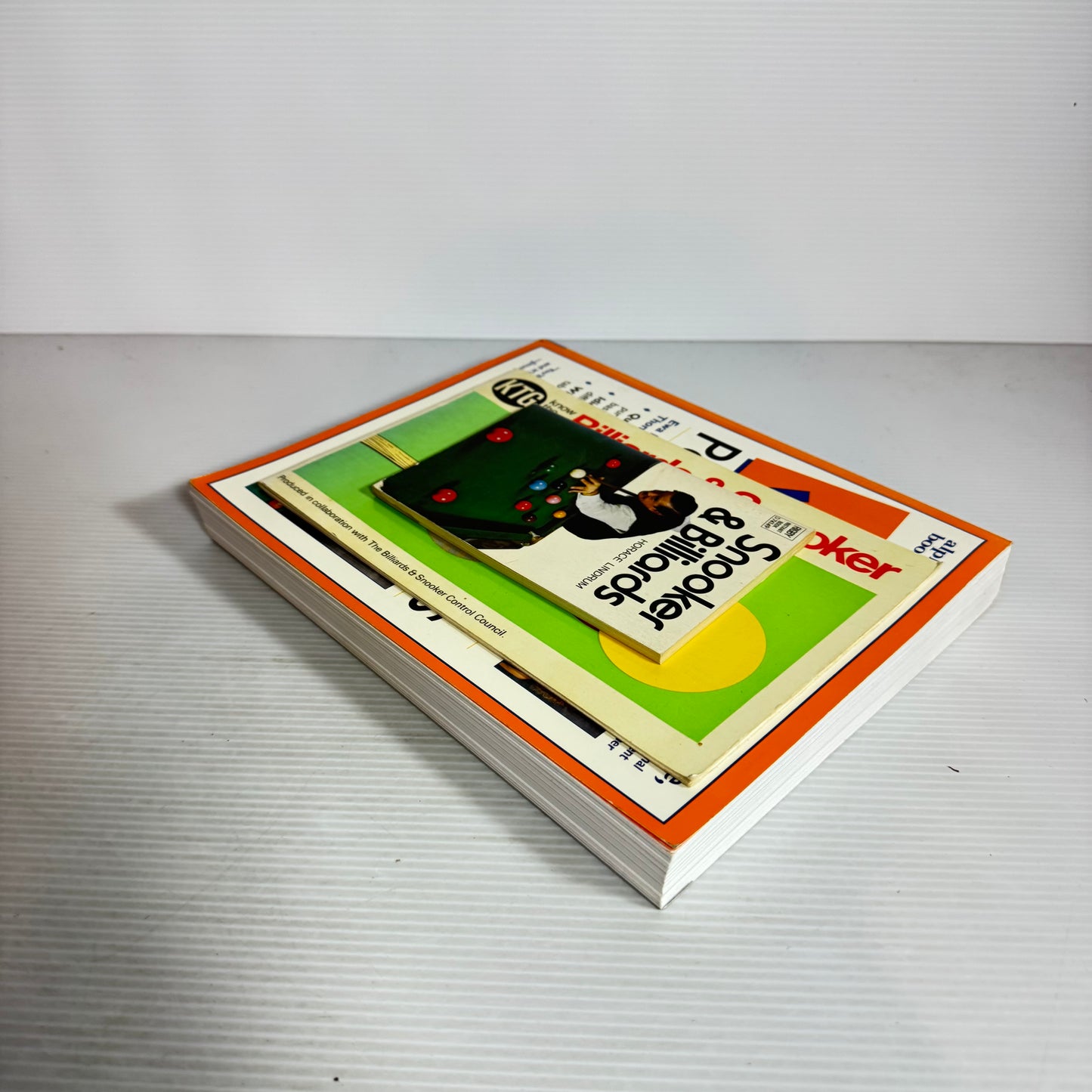 Snooker & Billiards and Pool Book Bundle x 3 Books (2508)