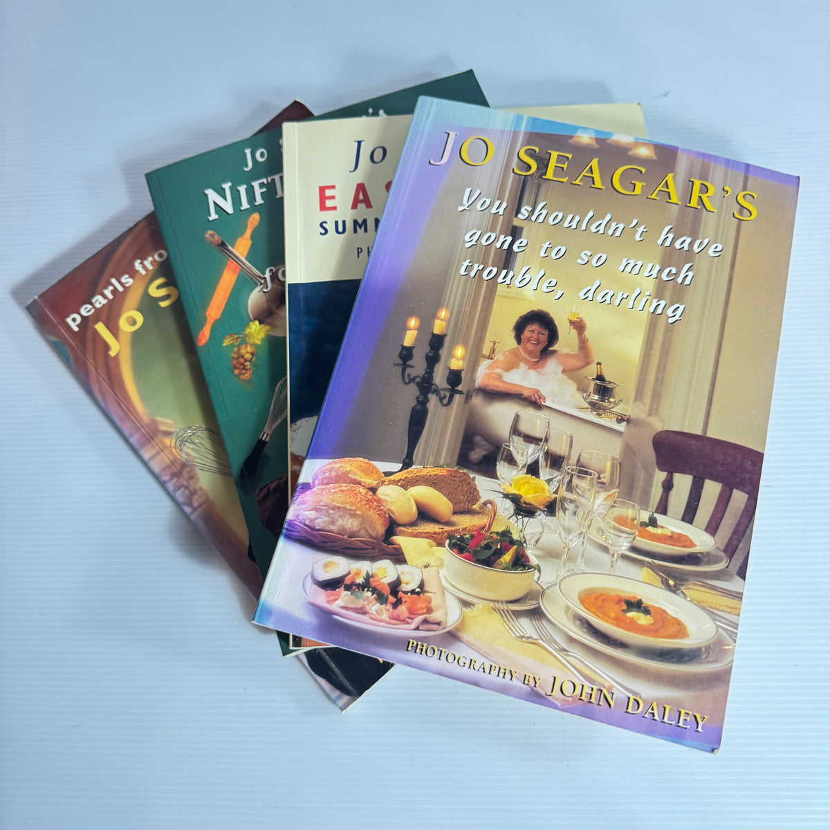 Jo Seagar Vintage Cookbook Bundle x 4 Books (Vintage 1997 - 2001)(3233)