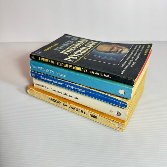Vintage Random Book Bundle x 5 Books : Various Topics & Authors (2229)