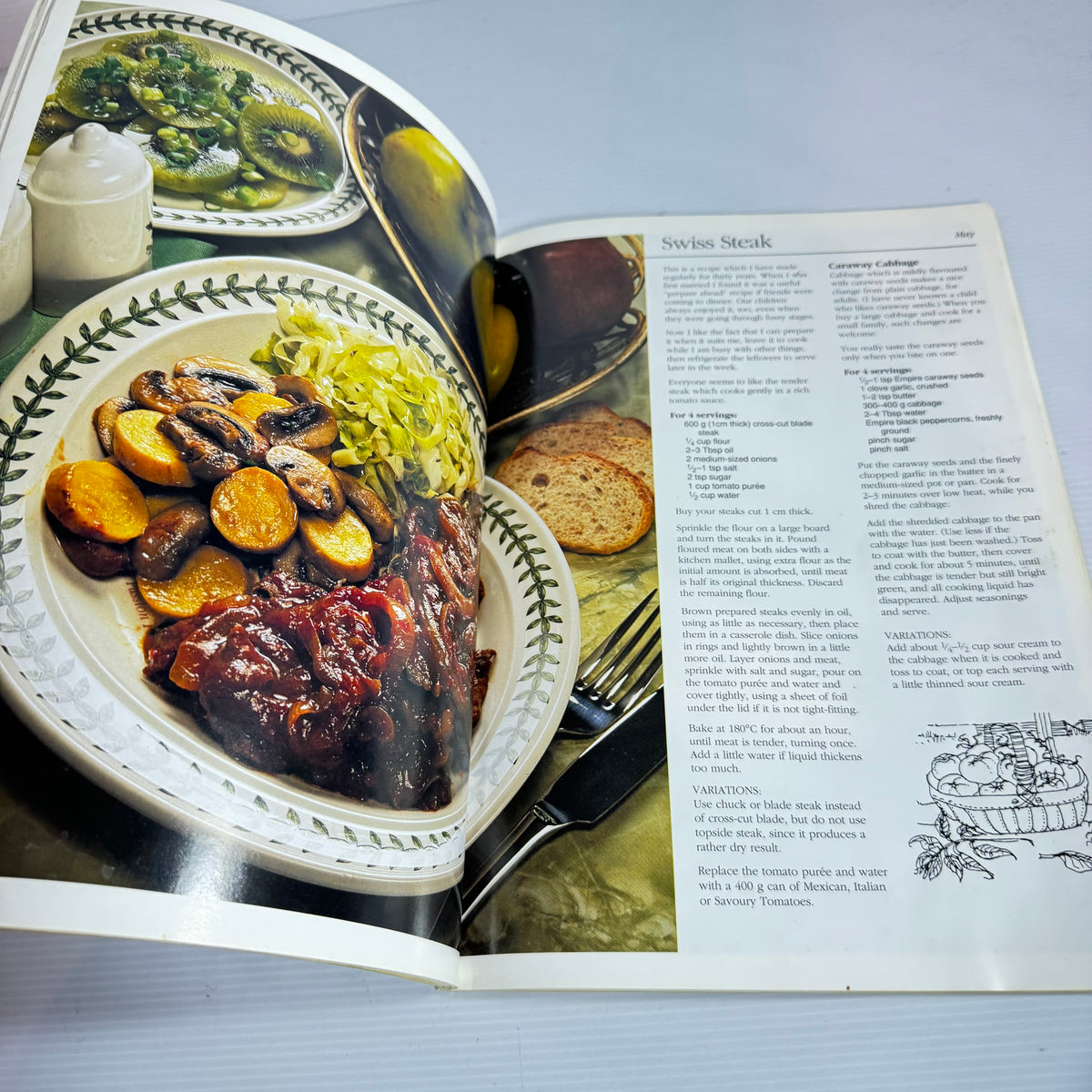 Alison Holst Vintage Cookbook Bundle x 4 : Alison Holst Cooks, Cooking Class I & II, Kitchen Diary Vol. 3(3312)