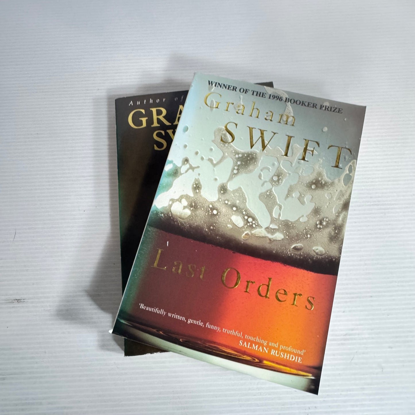 Graham Swift Book Bundle x 2 : Last Orders & Ever After (2499)