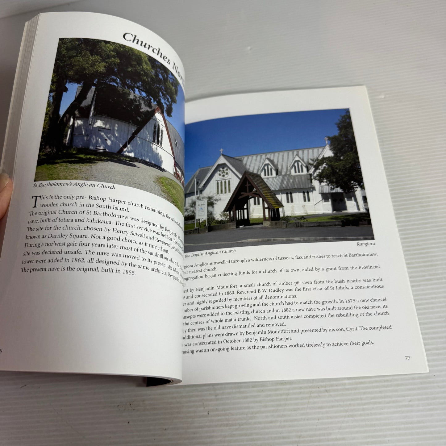 Christchurch Churches & Cathedral Book Bundle x 2 : Early Churches in and Around Christchurch - Derek & Judith Hamilton, vision & Reality : Christchurch's Cathedral in the Square - Colin Brown (2901)