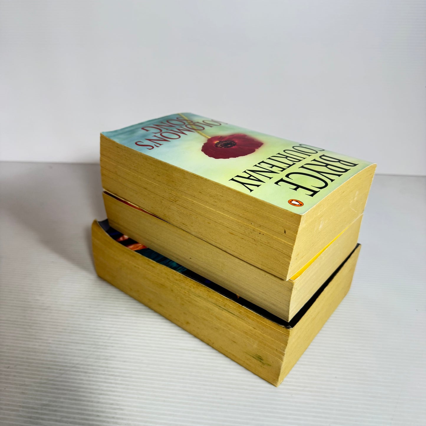 Bryce Courtenay Book Bundle x 3 Books : Jessica, Solomons Song, & Brother Fish (2507)
