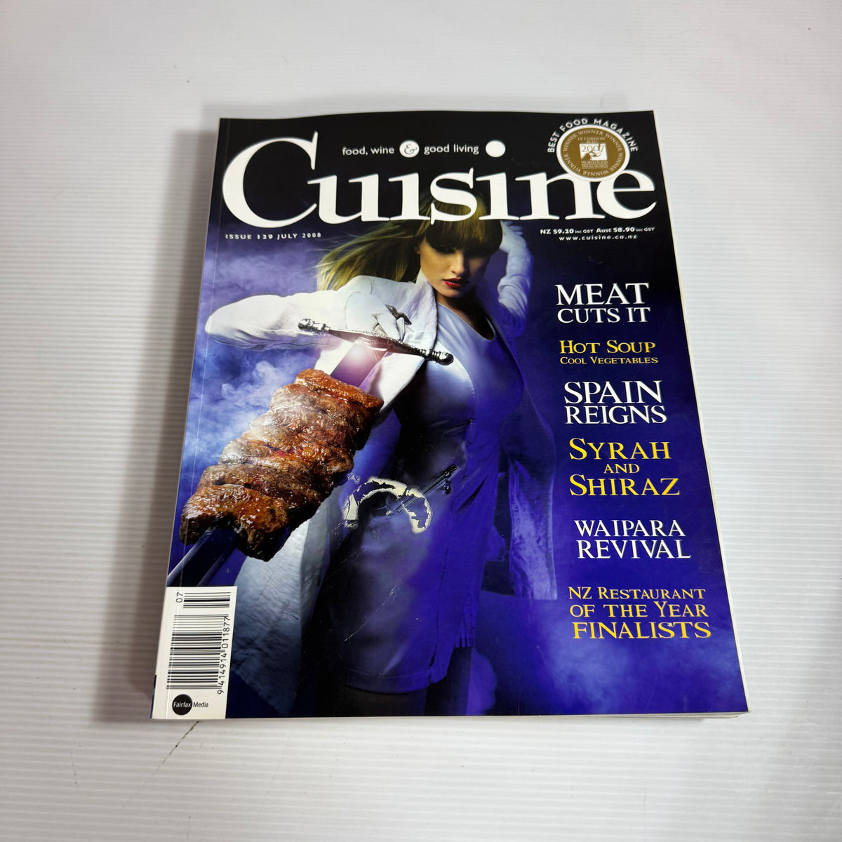 Cuisine Magazine Bundle x 4 : 2008 Issues 131, 130, 129, 128 (3335)