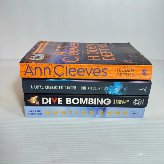 Crime/Mystery Book Bundle x 4 Books : Various Authors (2310)
