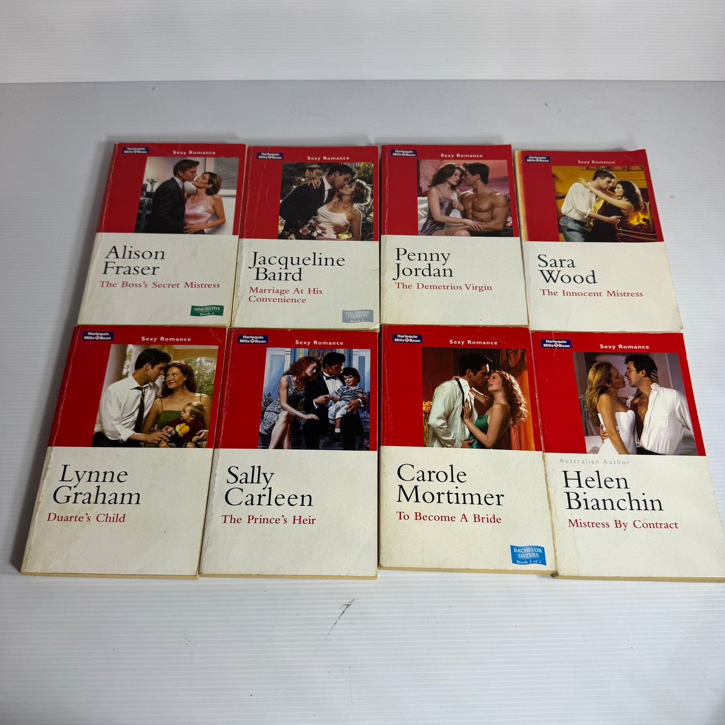 Mills & Boon Sexy Romance Book Bundle x 8 Books (3160)