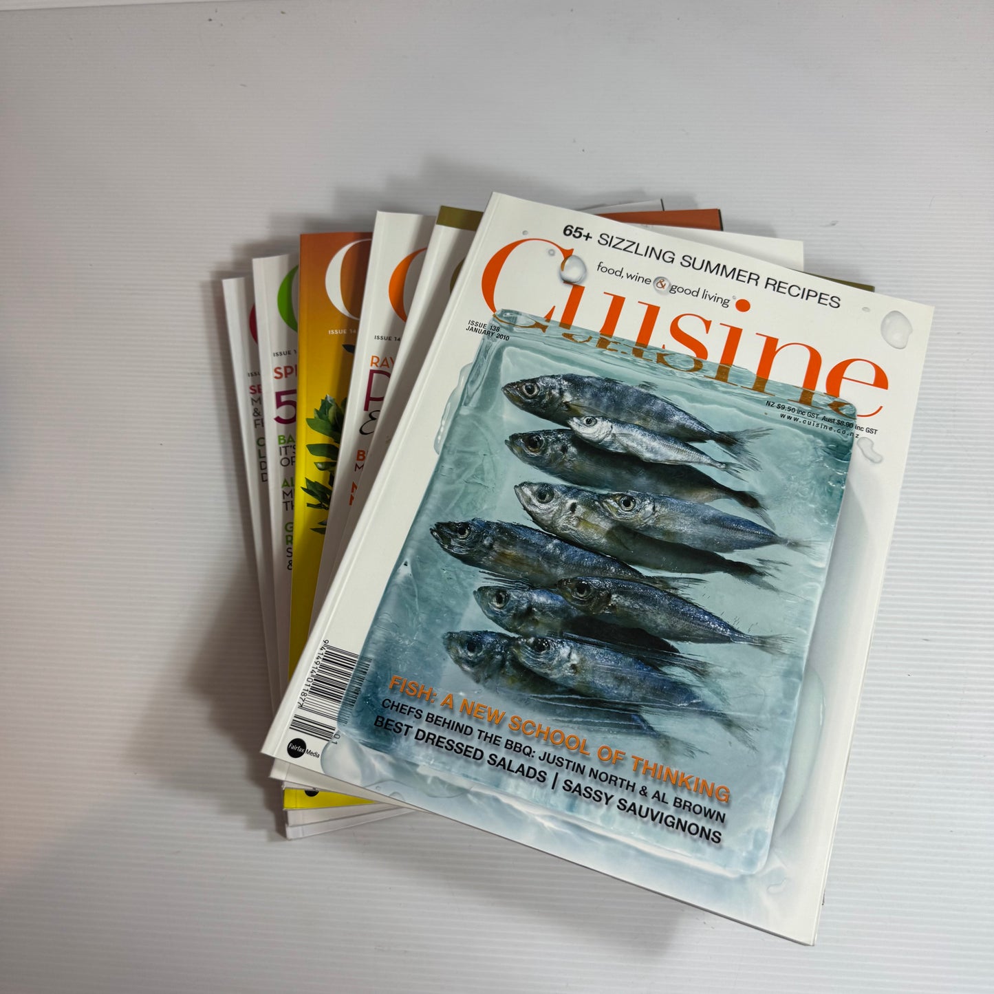 Cuisine Magazine Bundle x 6 : 2010 Issues 138, 139, 140, 141, 142, 143 (3337)
