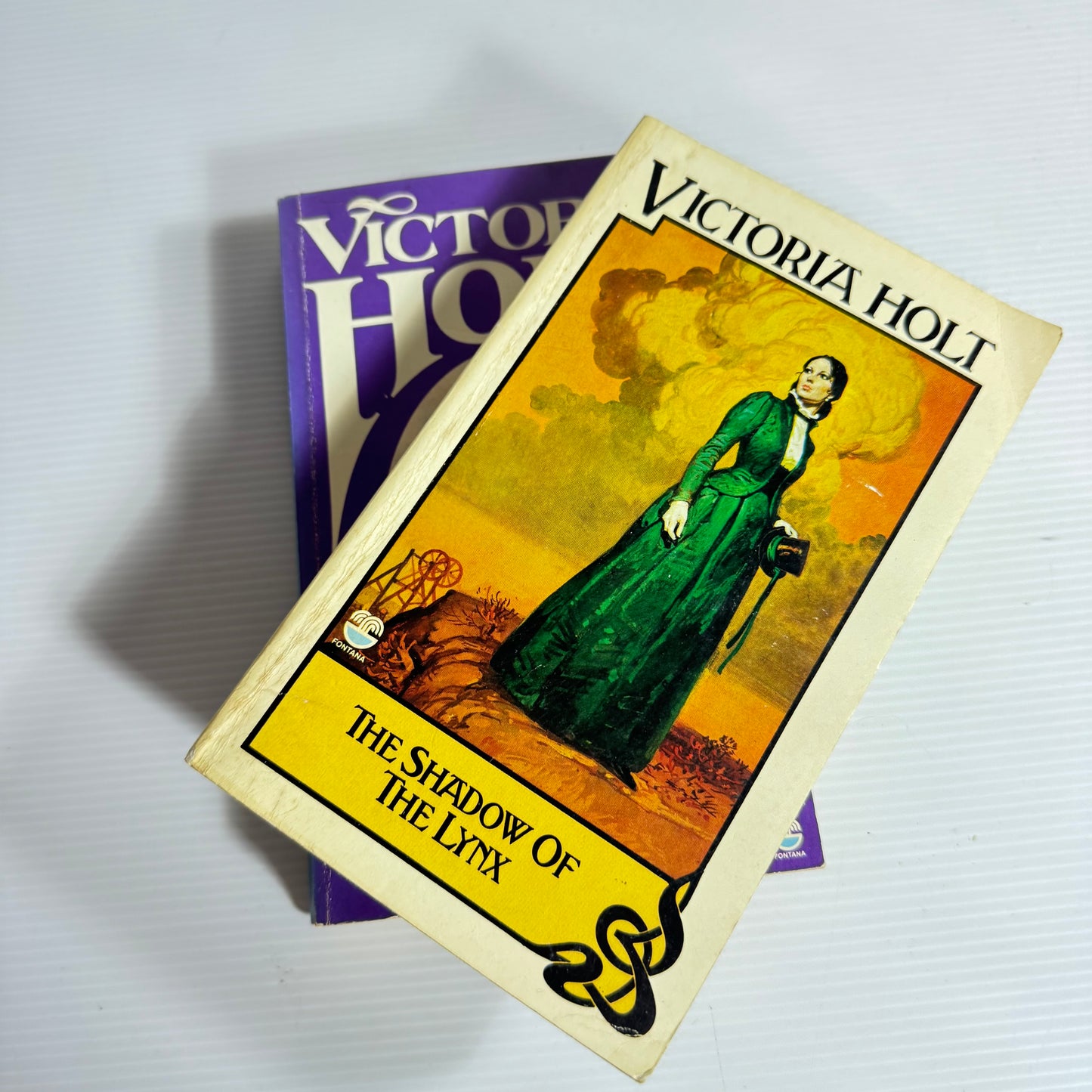 Victoria Holt Book Bundle x 2 : The Mask of the Enchantress & The Shadow of the Lynx (Vintage 1980)(3121)