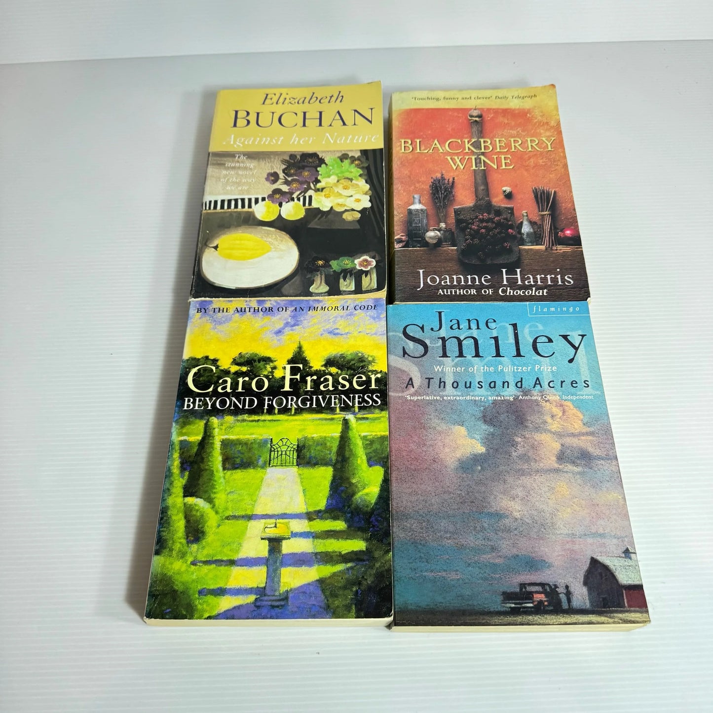 Contemporary Book Bundle x 4 Books : Various Authors (2175)