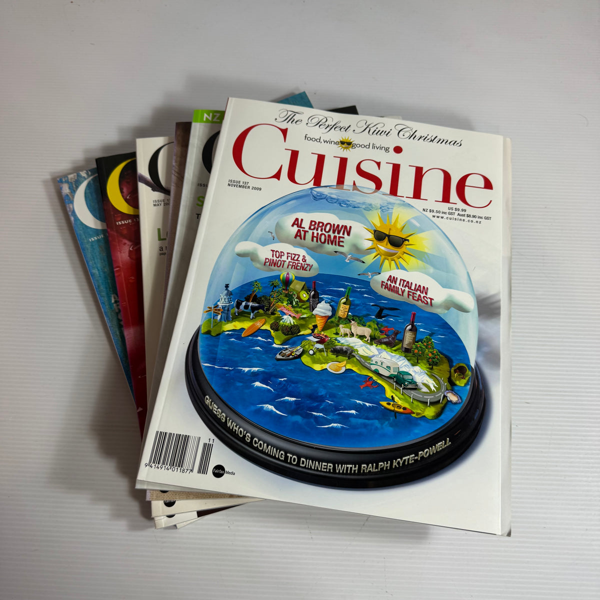 Cuisine Magazine Bundle x 6 : 2009 Issues 137, 136, 135, 134, 133, 132 (3336)