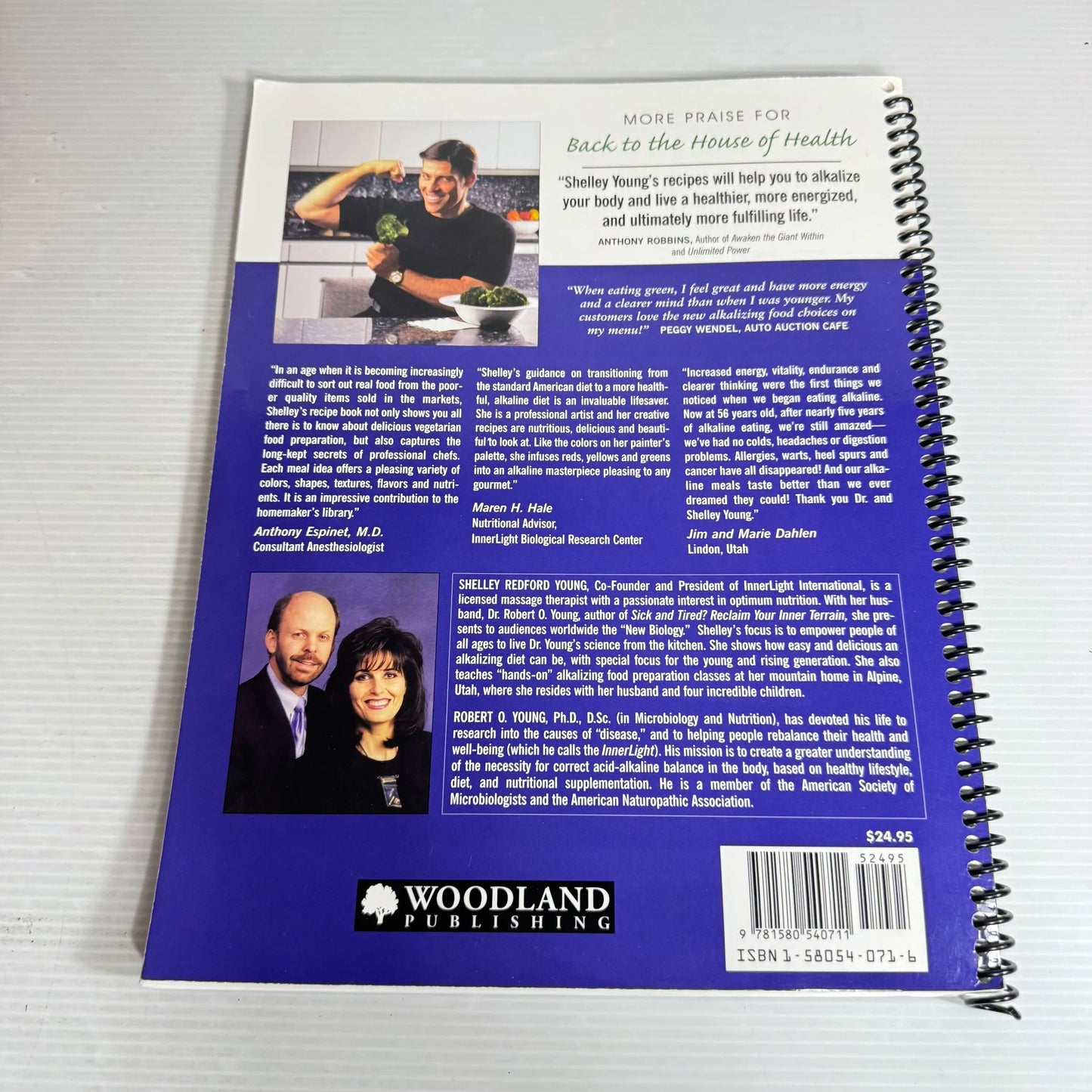 Back to The House of Health : Alkalize and Energize for Life! - Shelley Redford Young, L.M.T.  Book Bundle x 2