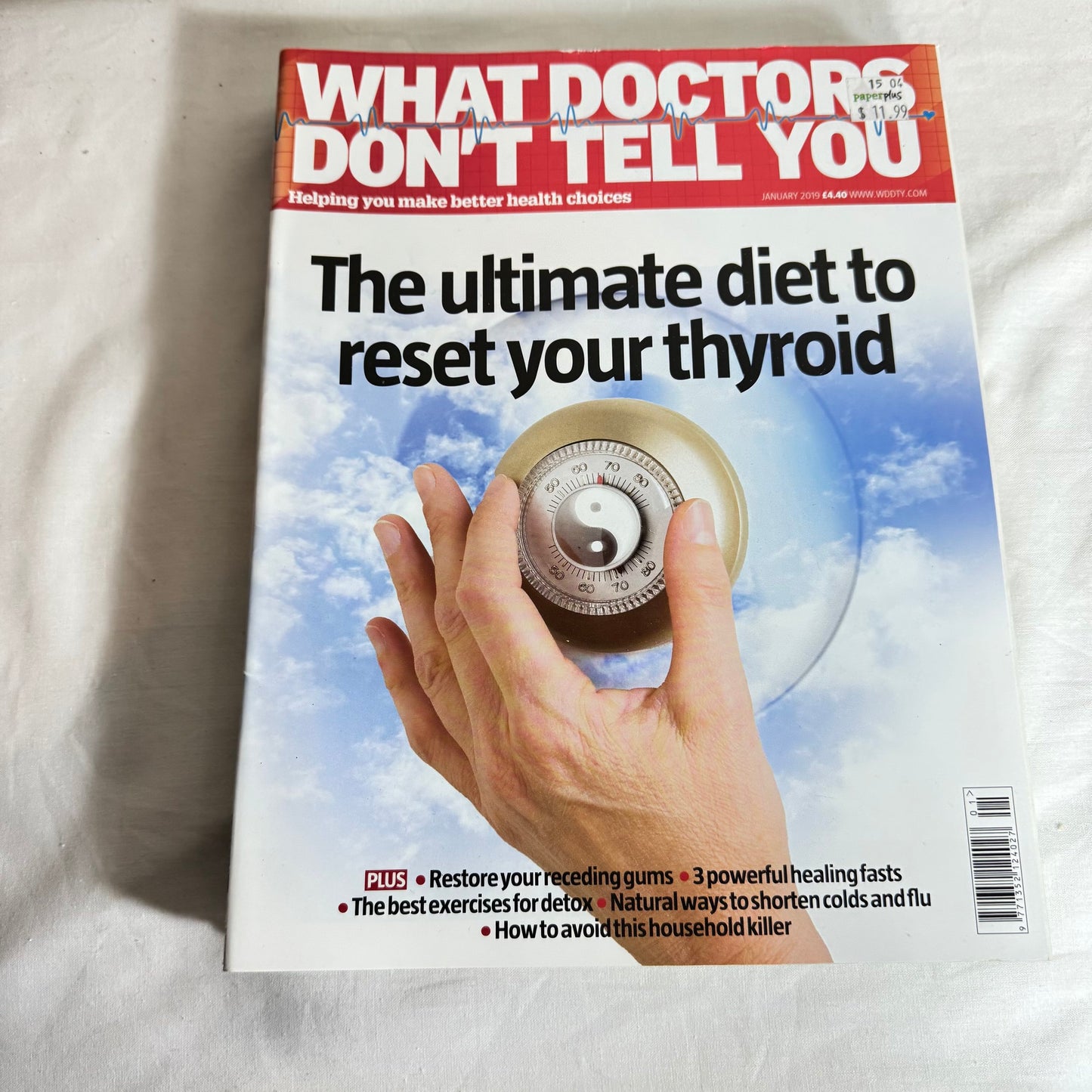 What Doctors Don't Tell You Magazine x7 from 2019