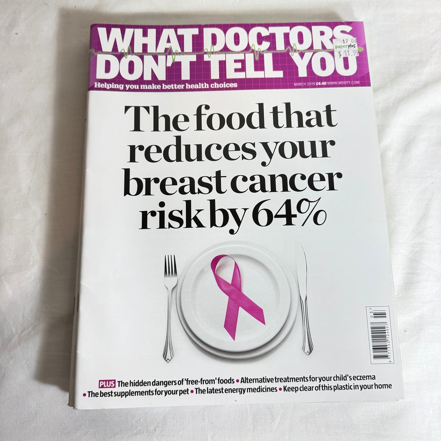 What Doctors Don't Tell You Magazine x7 from 2019