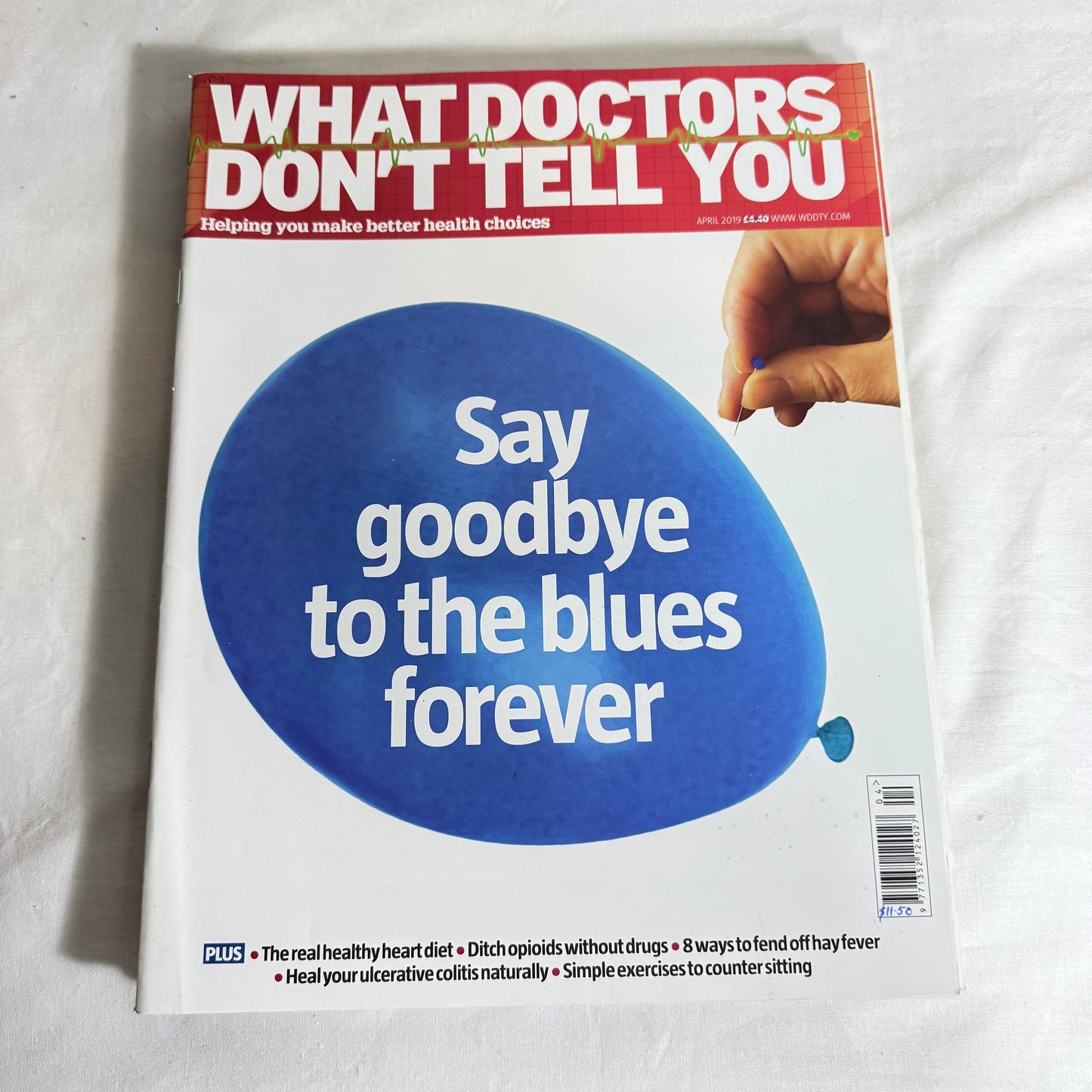 What Doctors Don't Tell You Magazine x7 from 2019