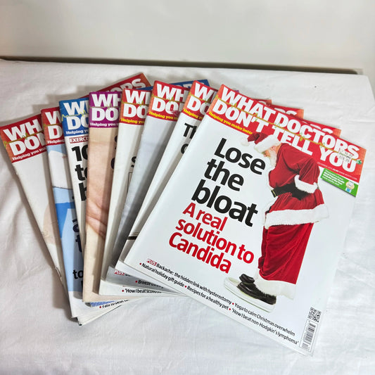 What Doctors Don't Tell You Magazine x8 from 2015