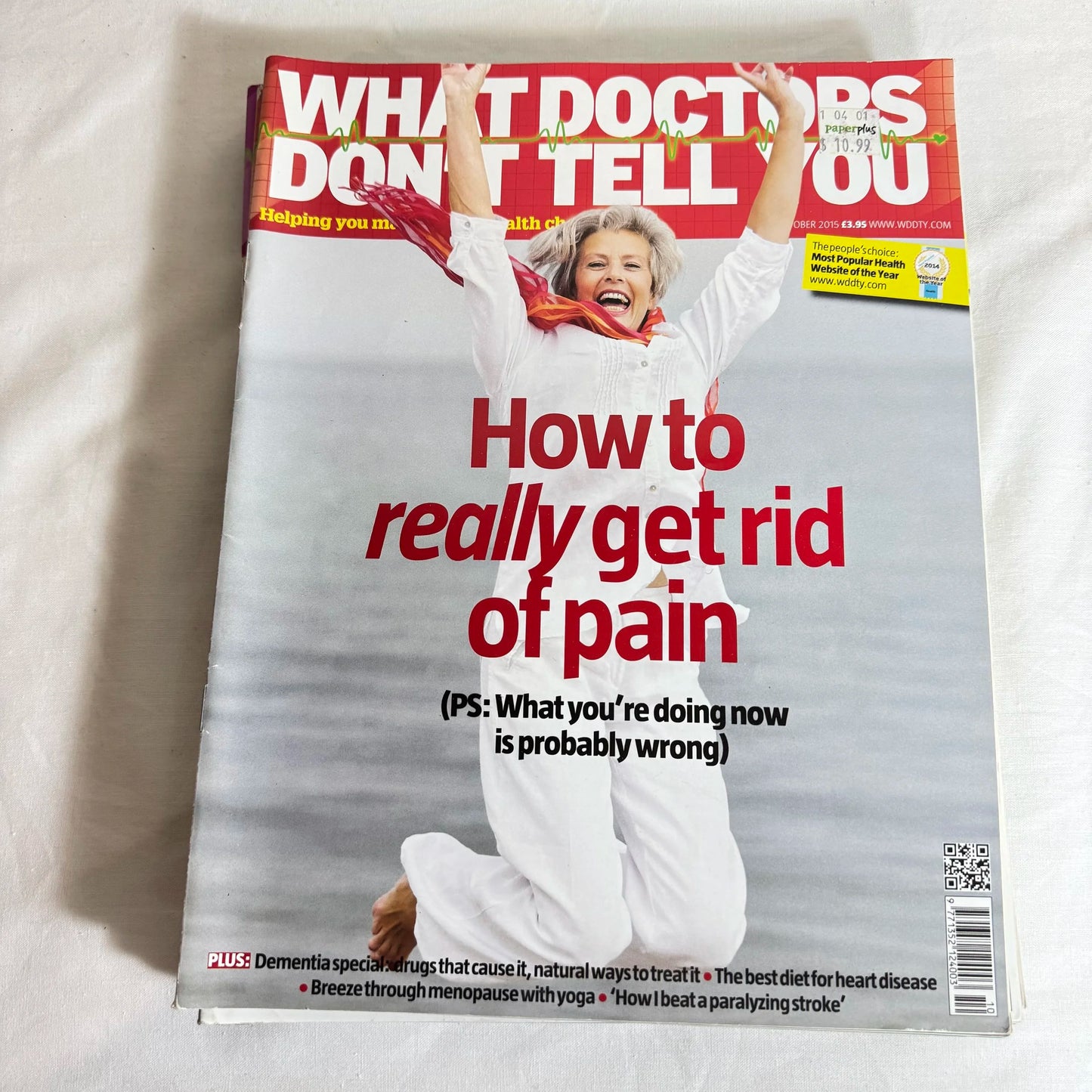 What Doctors Don't Tell You Magazine x8 from 2015