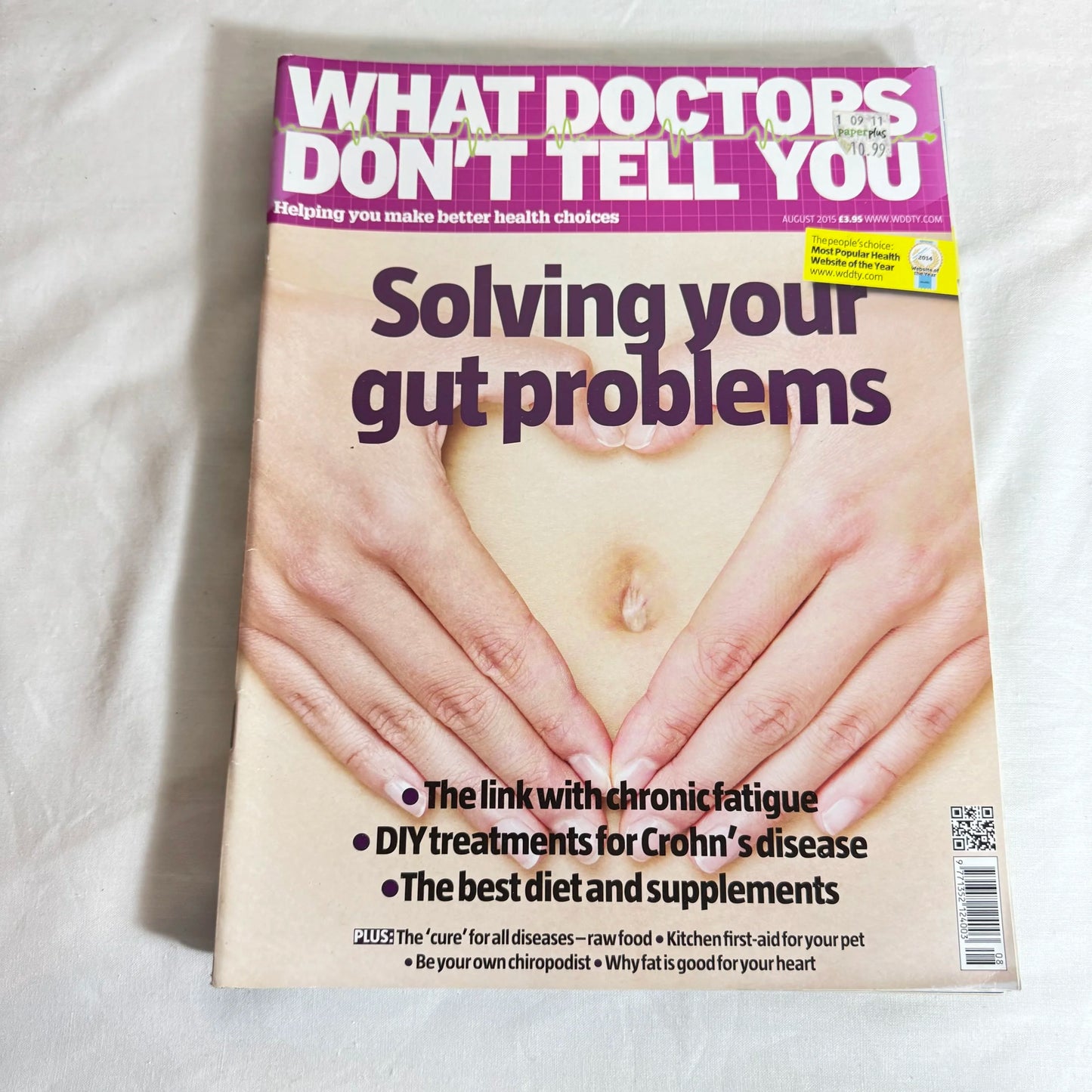 What Doctors Don't Tell You Magazine x8 from 2015