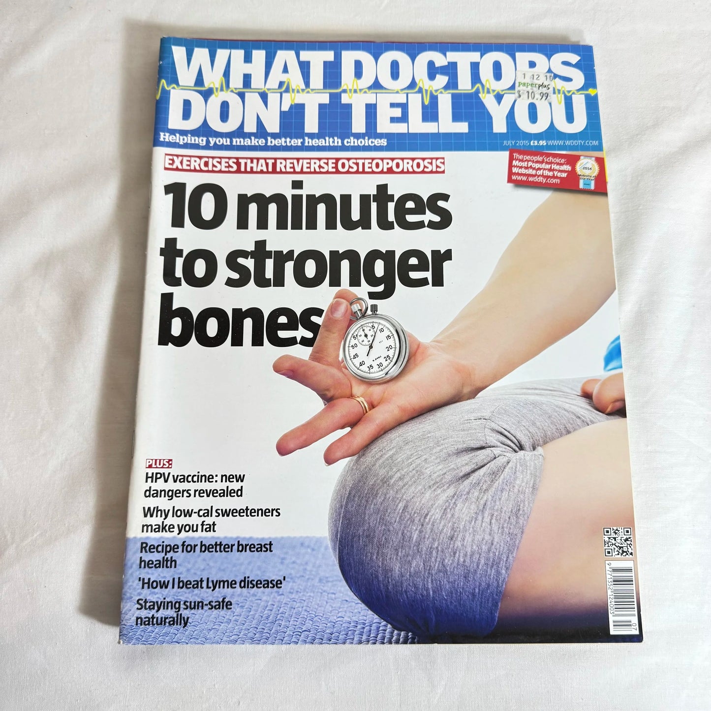 What Doctors Don't Tell You Magazine x8 from 2015