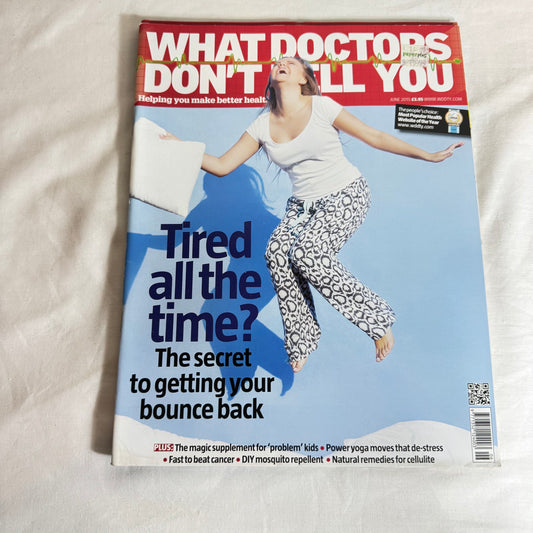 What Doctors Don't Tell You Magazine x8 from 2015