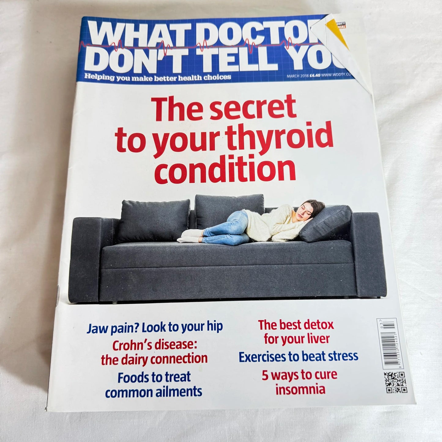 What Doctors Don't Tell You Magazine x12 from 2018