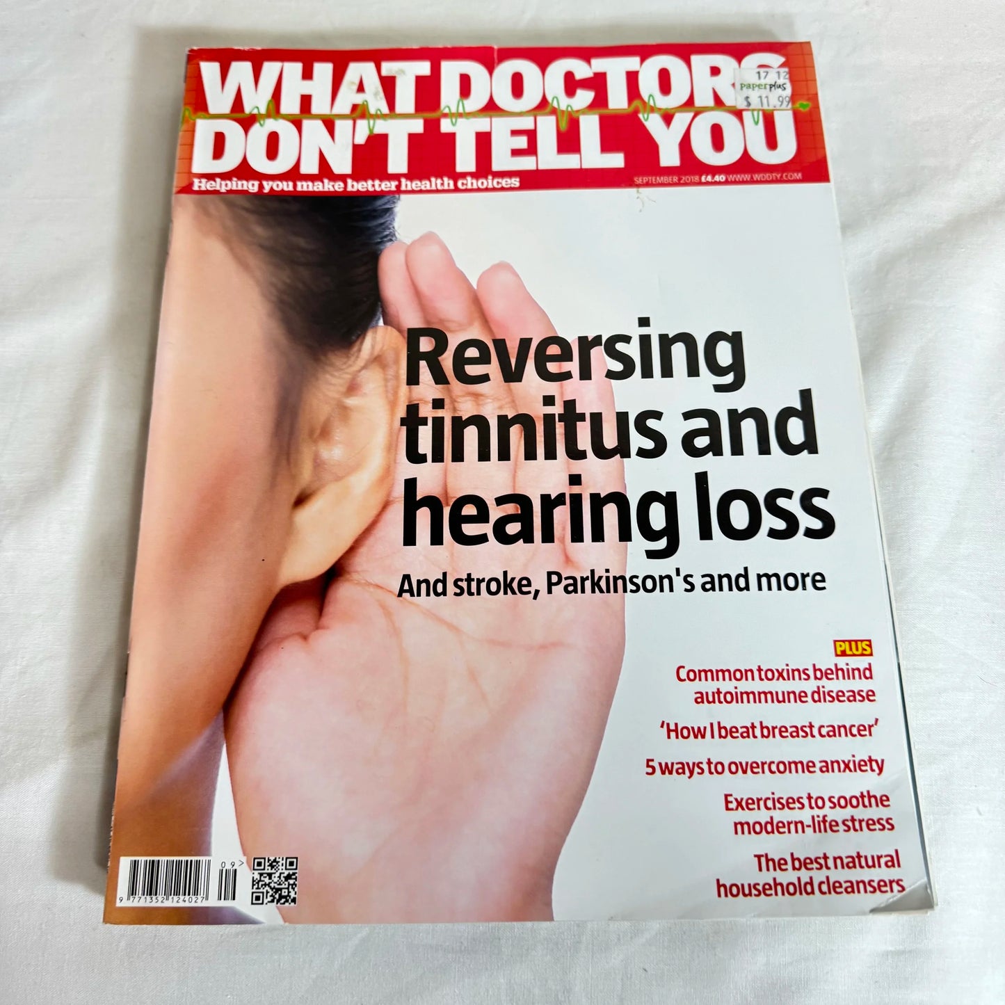 What Doctors Don't Tell You Magazine x12 from 2018