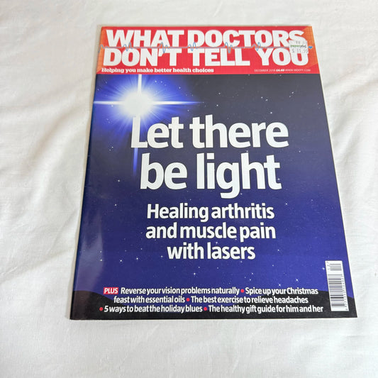What Doctors Don't Tell You Magazine x12 from 2018