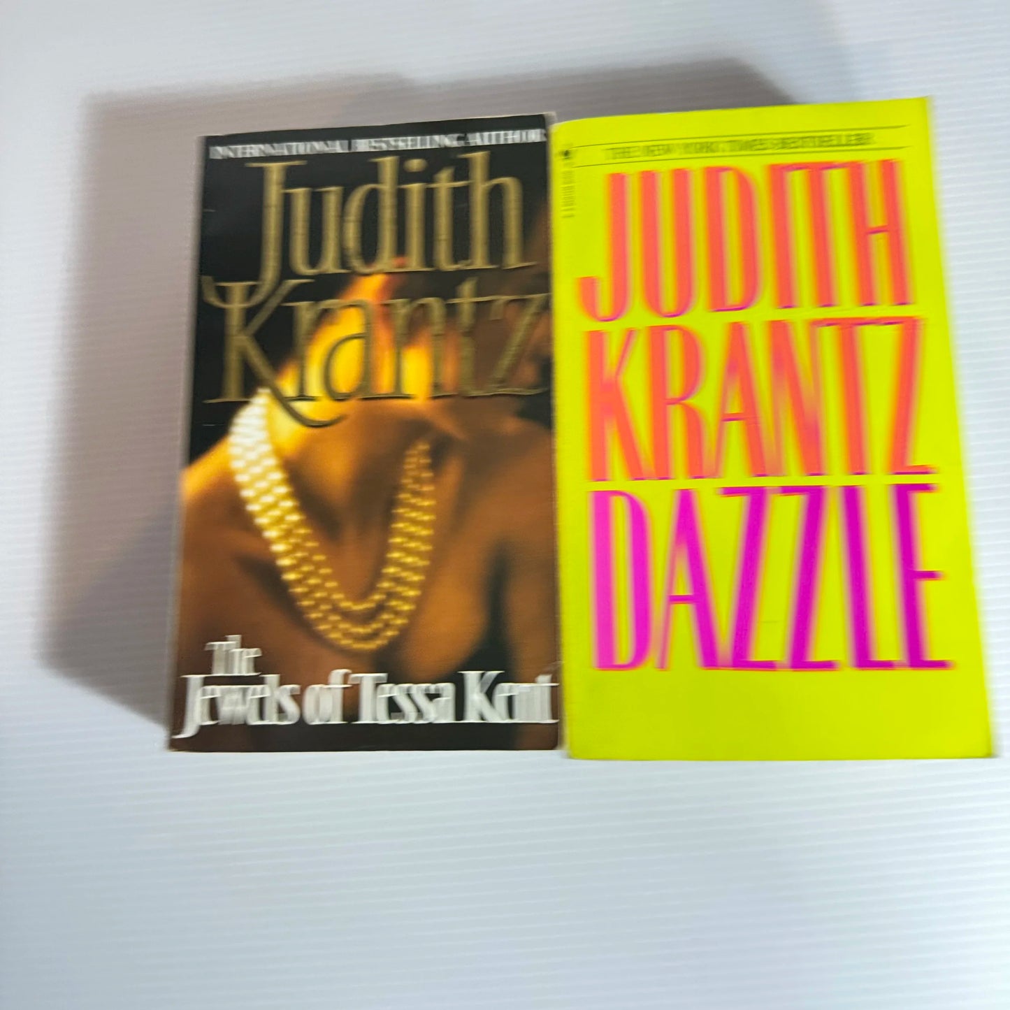 Judith Krantz Book Bundle x 2 Dazzle & The Jewels of Tessa Kent