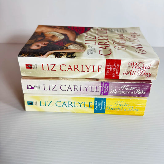 Liz Carlyle Book Bundle x 3 Books (2074)