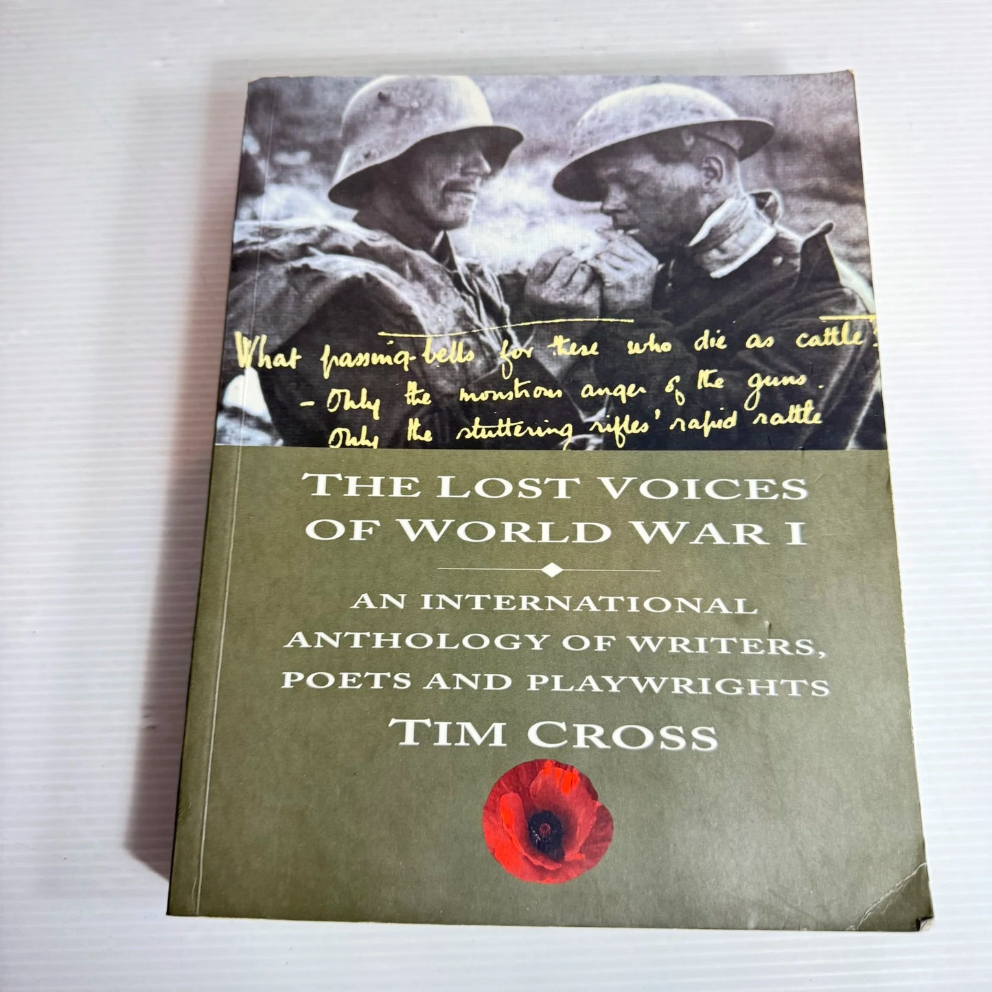 The Lost Voices of World War I : An International Anthology of Writers, Poets and Playwrights - Tim Cross