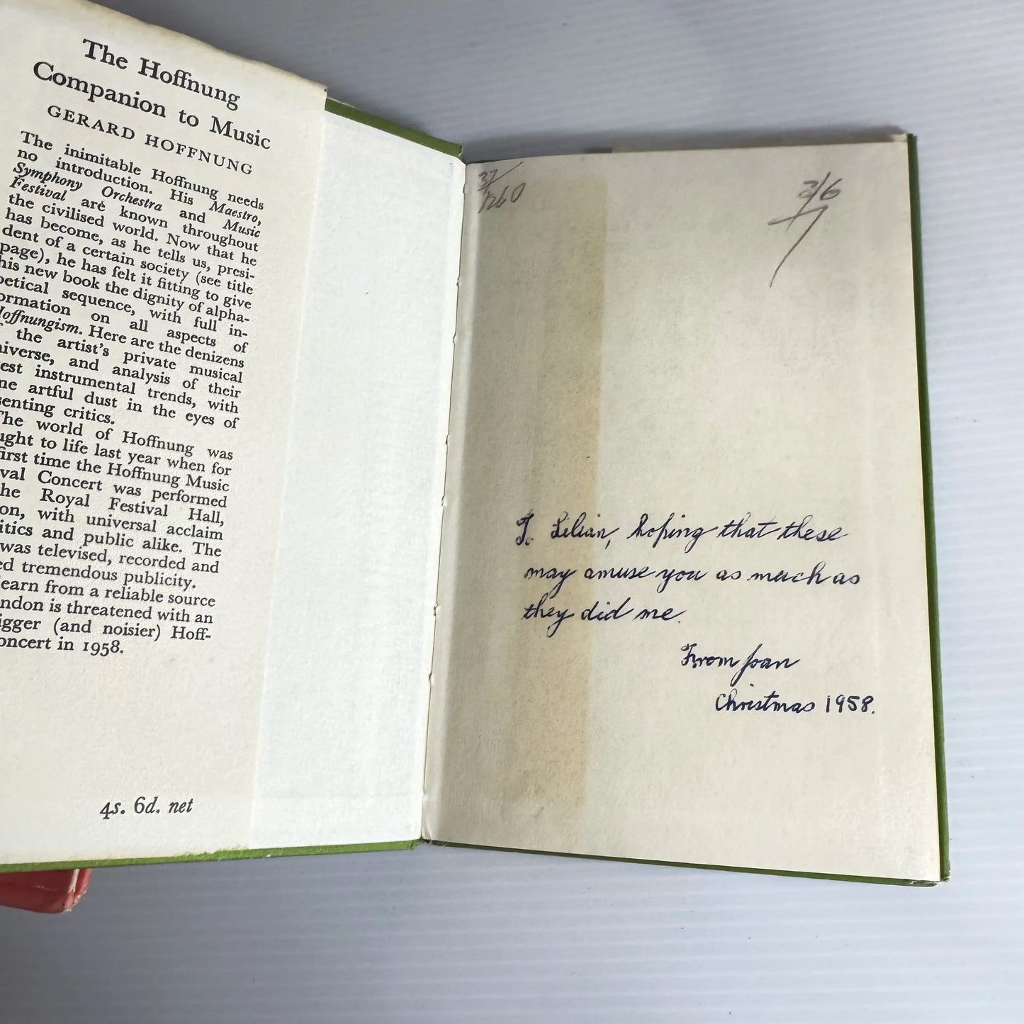 The Hoffnung Companion Vintage Book Bundle x 4 Books (Vintage 1950's) (615)