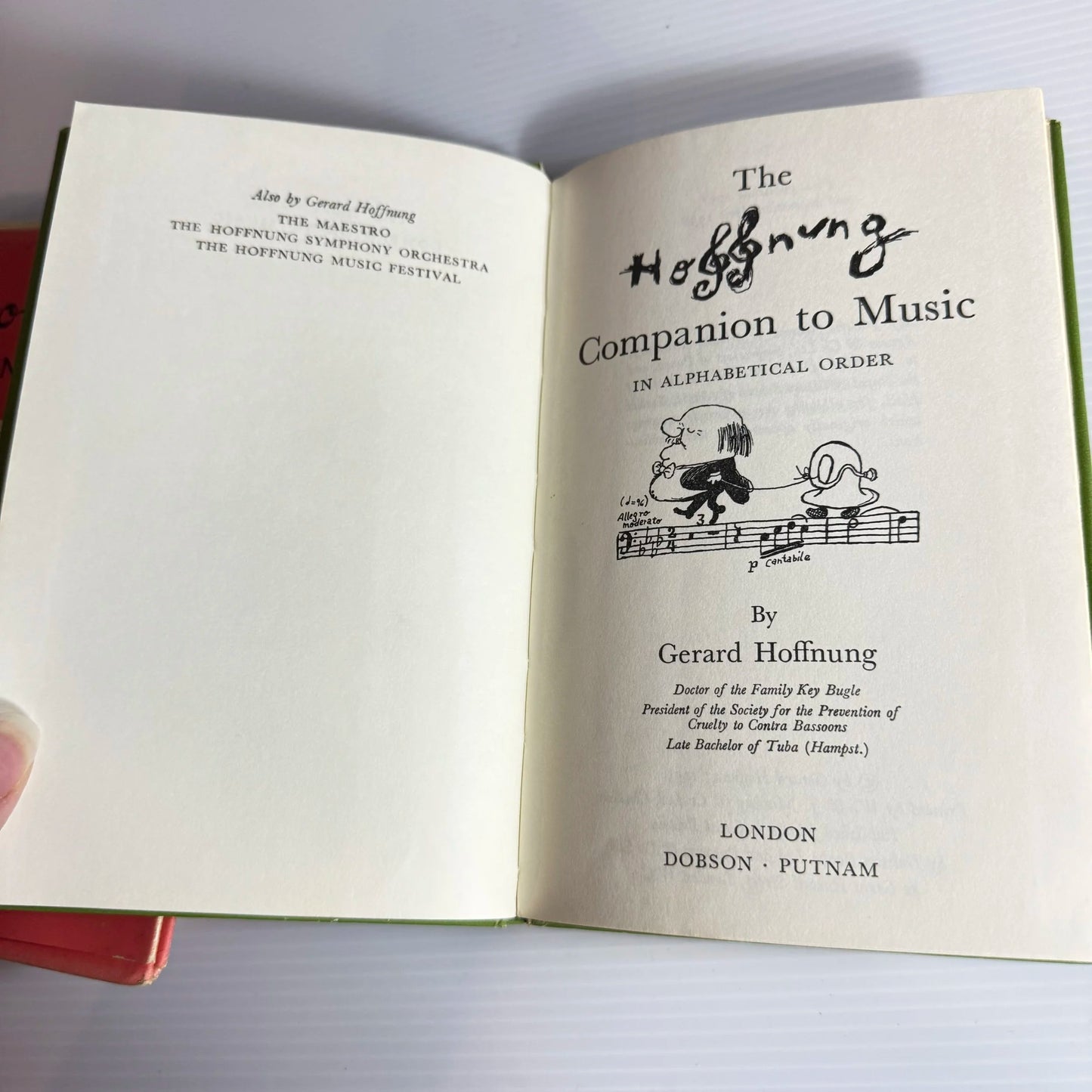 The Hoffnung Companion Vintage Book Bundle x 4 Books (Vintage 1950's) (615)