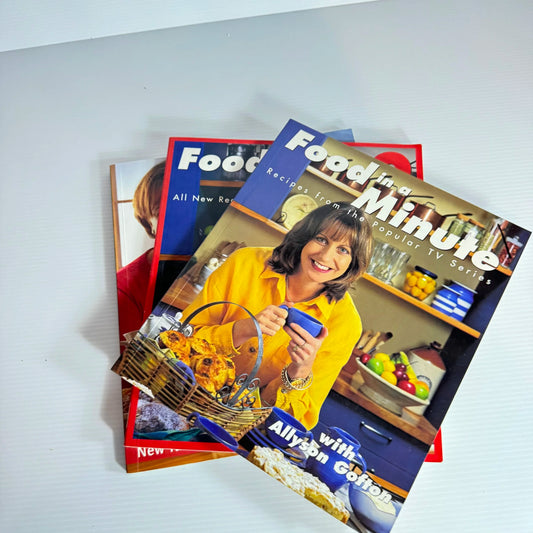 Food In A Minute 1,2 & 3 Book Bundle x 3 Books  (220)