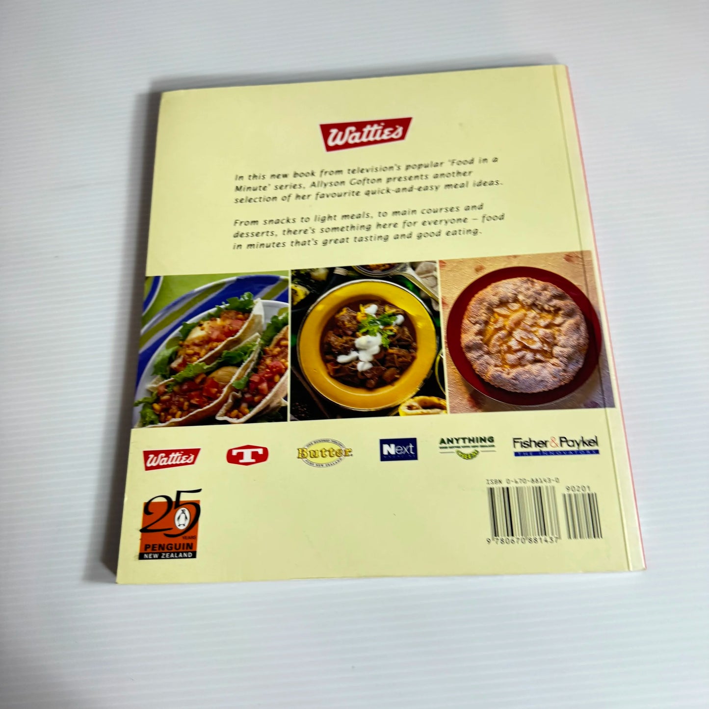 Food In A Minute 1,2 & 3 Book Bundle x 3 Books  (220)