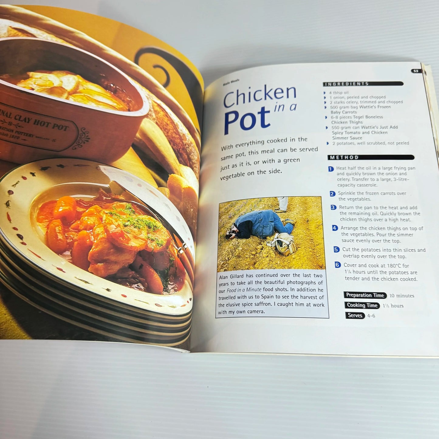 Food In A Minute 1,2 & 3 Book Bundle x 3 Books  (220)