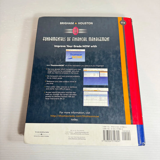 Fundamentals of Financial Management (11th Ed.) - Brigham & Houston