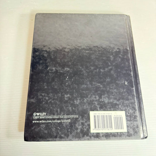 Financial Institutions, Markets, and  Money (10th Ed.) - Kidwell, Blackwell, Whidbee, & Peterson