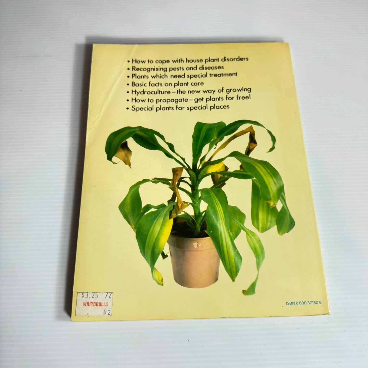 House Plant Book Bundle x 3 Books : Woman's Own Pot Plant Doctor, Houseplants x 2 (Vintage 1970's) (507)