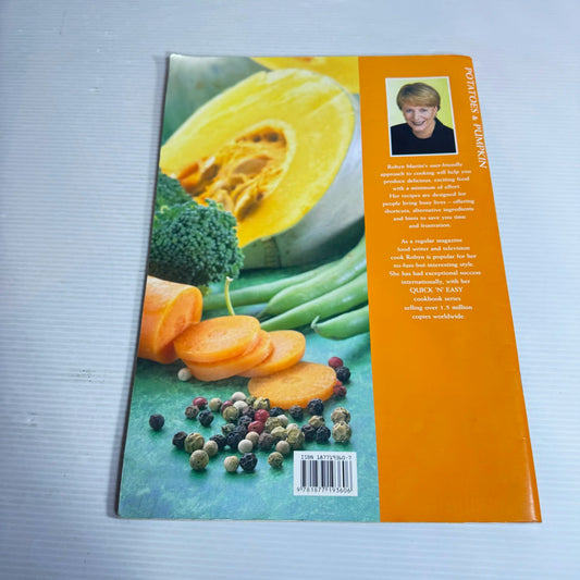 Quick 'n' Easy Potatoes & Pumpkin - Robyn Martin
