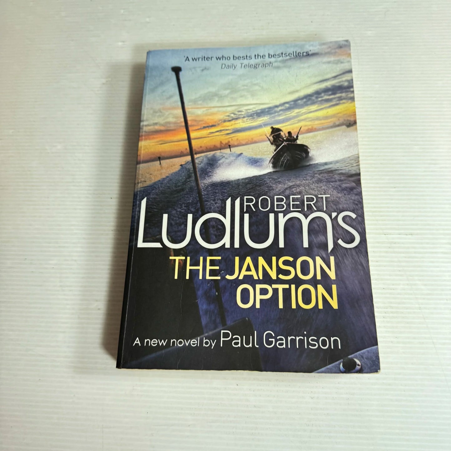 The Janson Option - Robert Ludlum by Paul Garrison